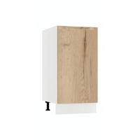 UNTERSCHRANK D40 P/L - Zivora - Stilvolle Aufbewahrung - Eiche Artisan, Holz (40/82/52.4cm) - ROYAL24_MARKT