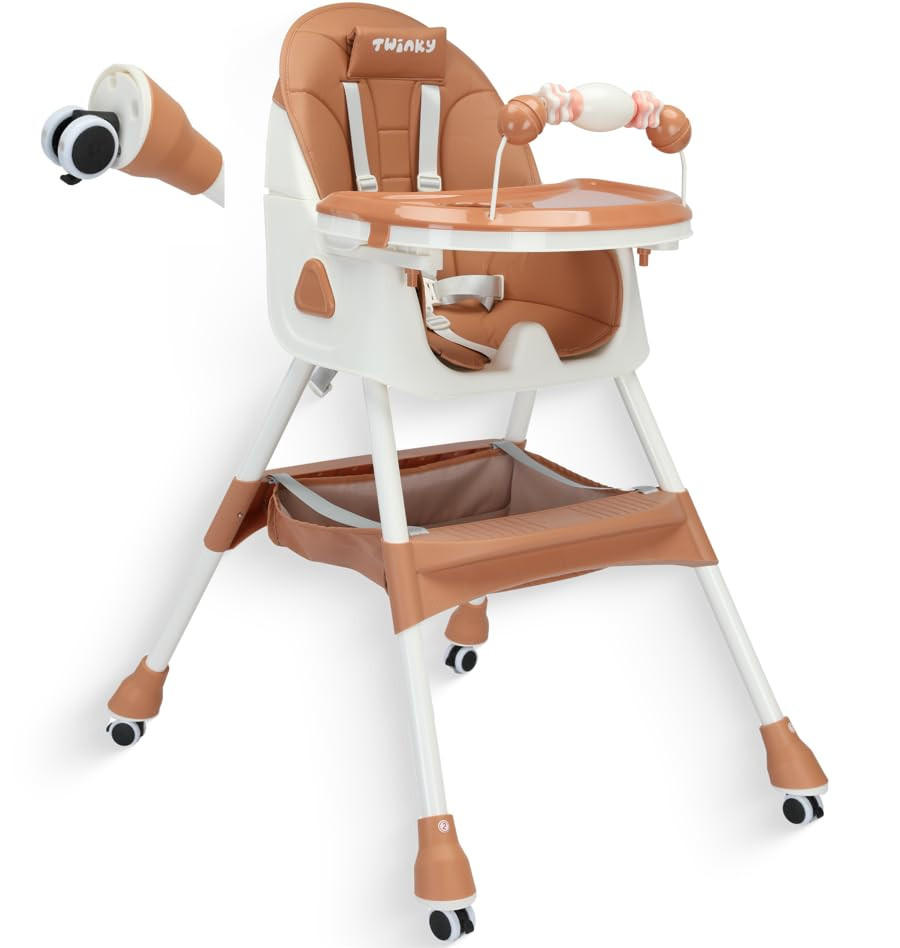 HOCHSTUHL Baby MAXI 2-in-1 mit Klappbarer Braun - Braun, Kunststoff (40/90/40cm) - Twinky