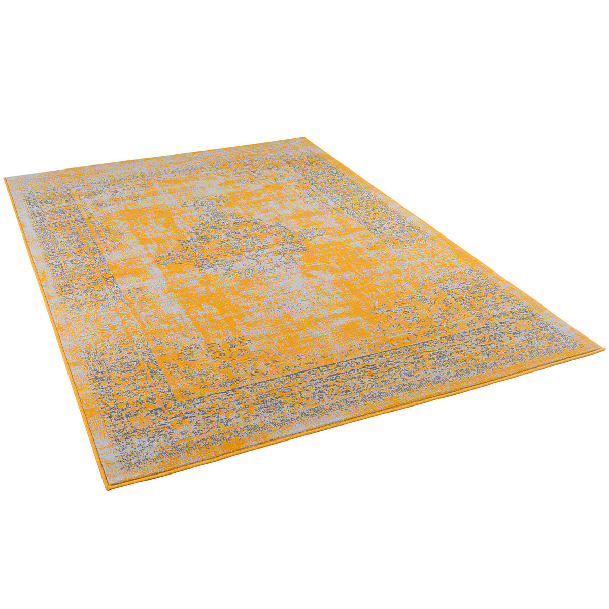 DESIGNER KURZFLOR TEPPICH MODERNE MUSTER - Sandfarben, Textil (140/200cm) - Pergamon