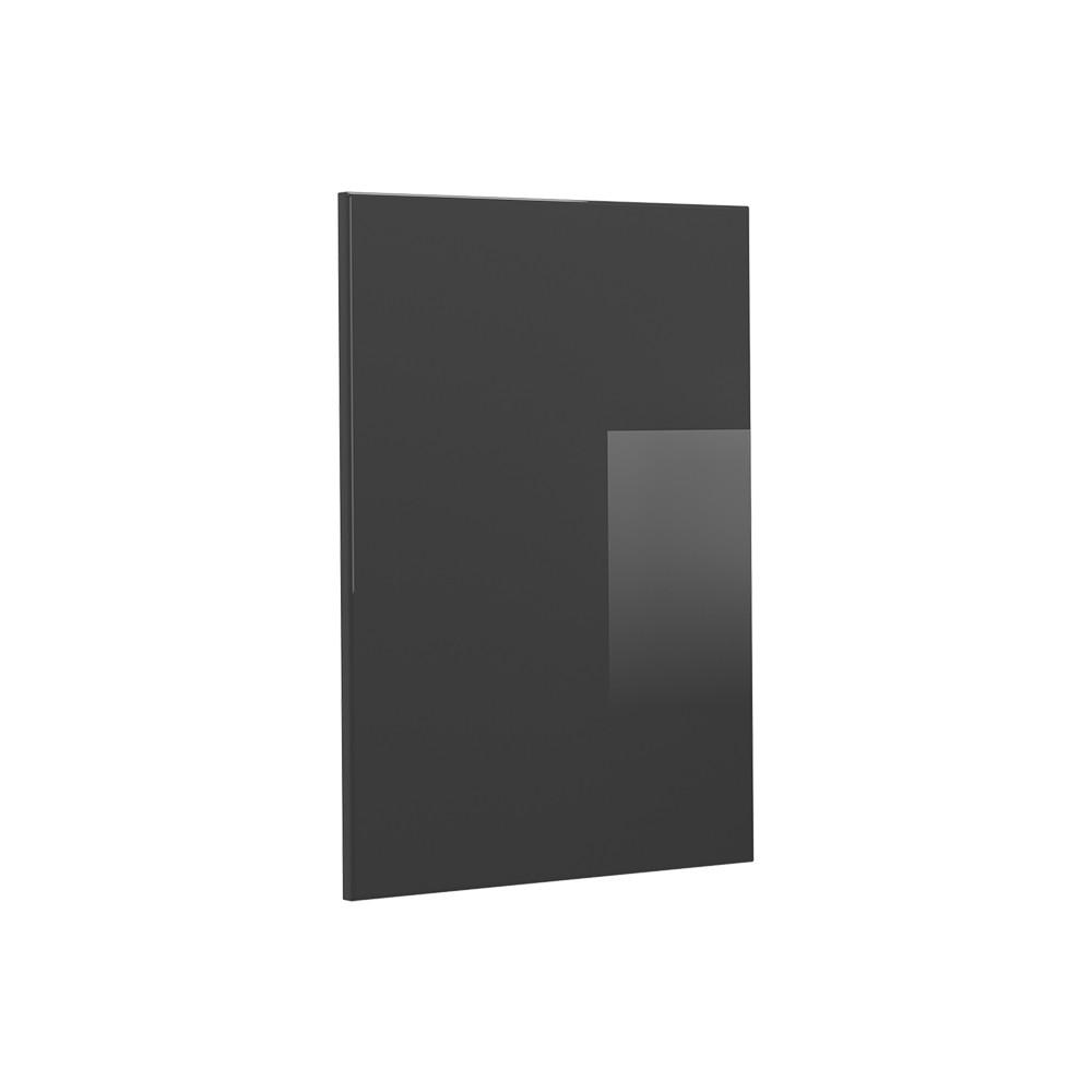 KUCHYŇSKÁ DVÍŘKA R-Line Antracitový vysoký lesk - vysoce lesklá černá, kompozitní dřevo (44.6/59/1.6cm) - Vicco