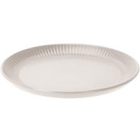 TELLER aus Steinzeug Grau 22/22/2,1 cm - Grau, Keramik (22cm) - Siaki