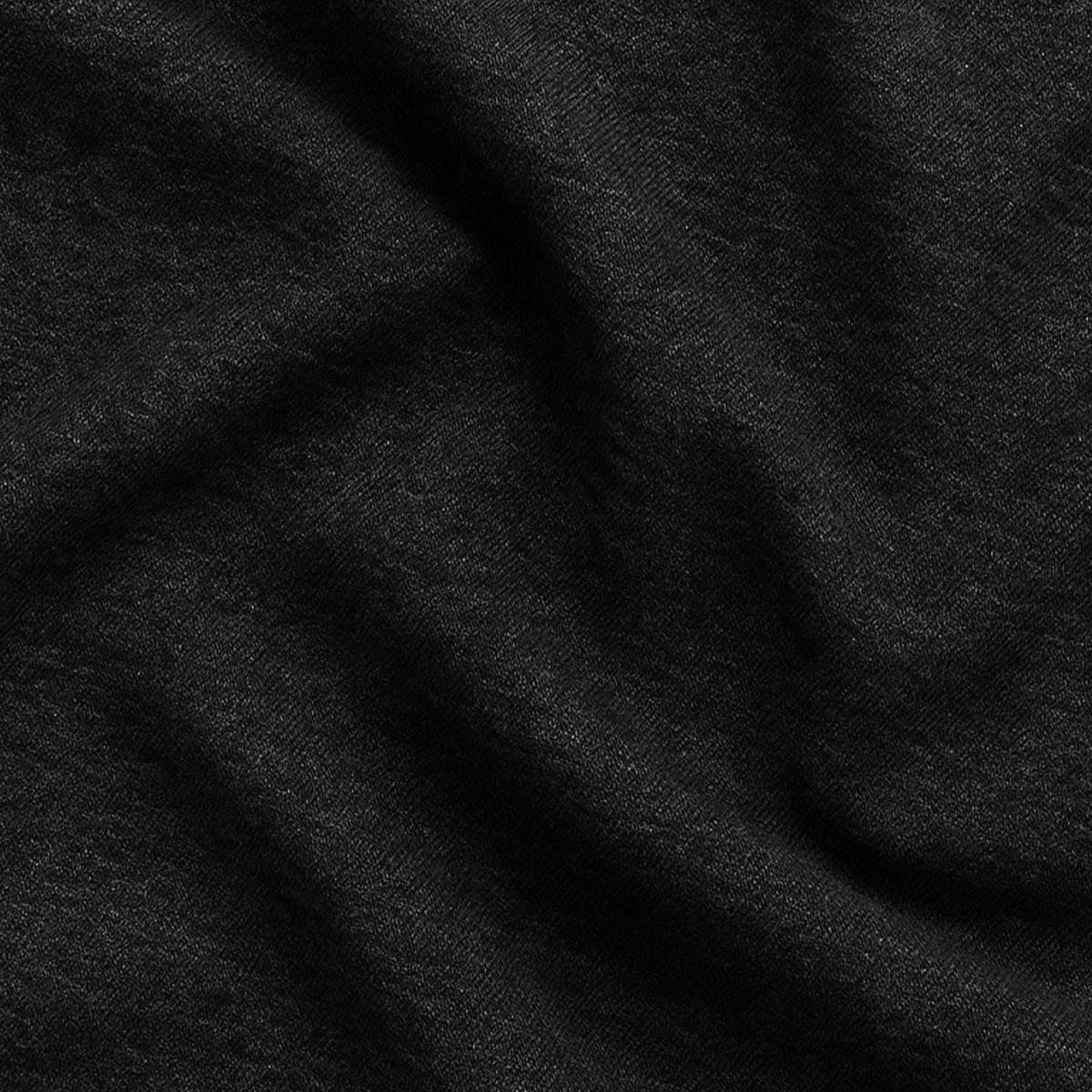 STUHL 2er Set Stoff Schwarz - Eukalyptusholzfarben/Schwarz, Holz/Textil (49/87/58cm) - CLP