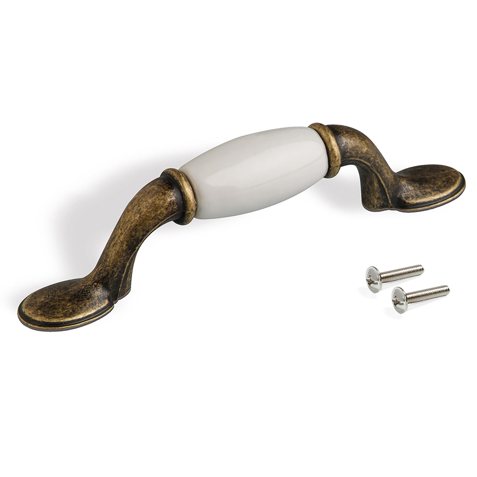 MÖBELGRIFFE Papua, L127mm, 76mm Achsenabstand, Zamak, Bronze 20er-set - Bronzefarben, Kunststoff (1.3/4/12.7cm) - EMUCA