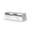 LOWBOARD Diego Beton 95 x 38 cm - Schieferfarben, Holzwerkstoff (95/38/33.2cm) - Vicco
