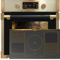 EINBAU-ELEKTRO-BACKOFEN EH 6427 AD+KCT 9196 Iem Induktionskochfeld 90 cm - Schwarz, Metall (59.5/59.5/57.5cm) - Kaiser Küchengeräte