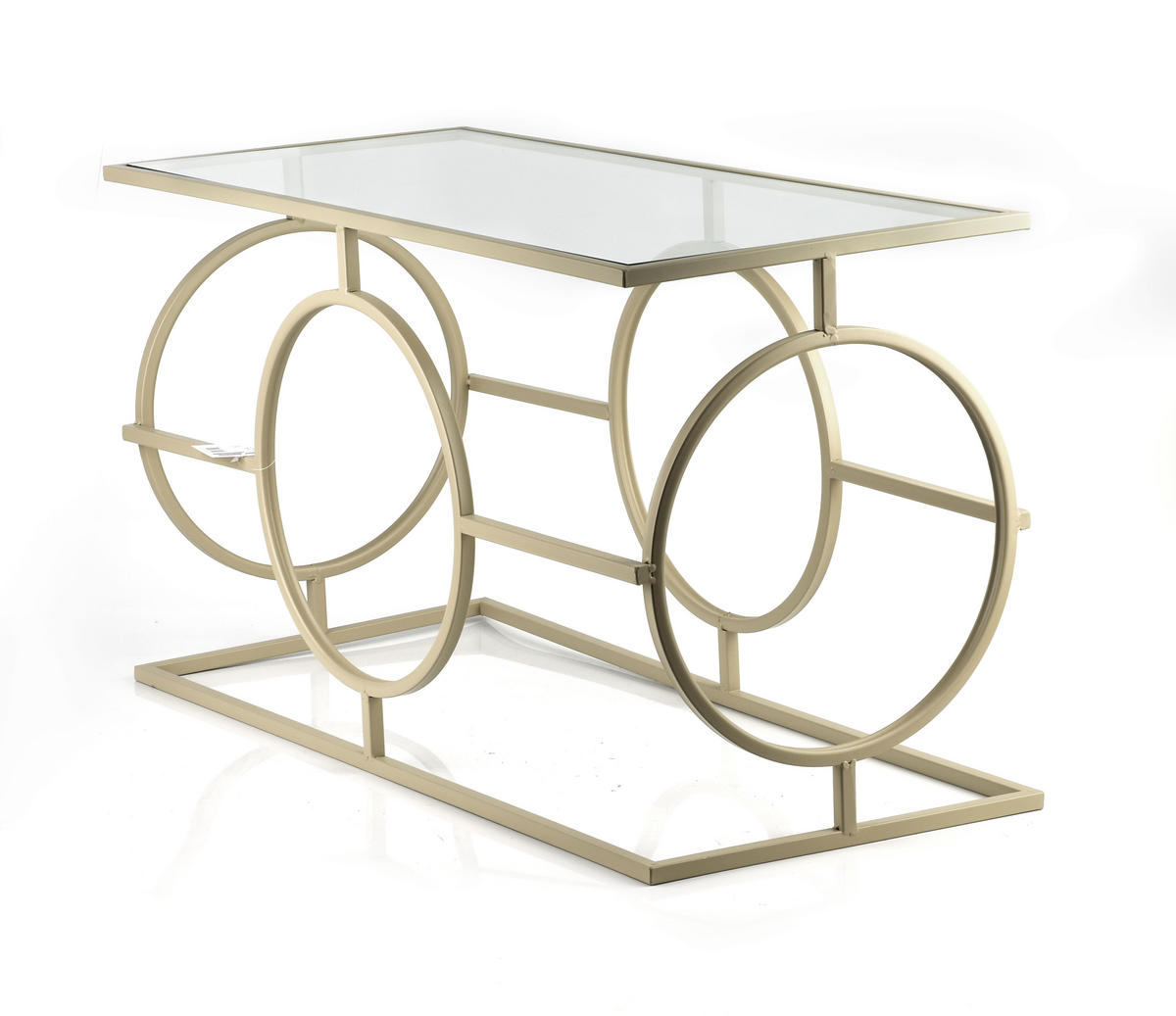COUCHTISCH Cedri Beige 80/35.5/45 cm Metall - Beige, Metall (80/35.5/45cm) - Mondex