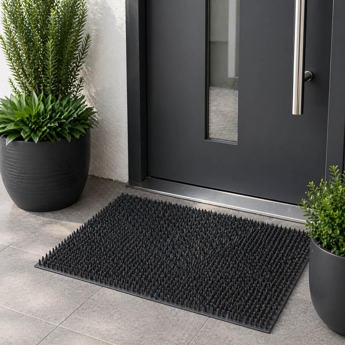OUTDOOR FUßMATTE SEASON 2ER SET - Grau, Textil (40/60cm) - Astra