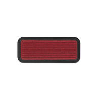 FUSSMATTE FÜR INNEN & AUßEN BORDER STAR - Rot, Textil (25/60cm) - Astra