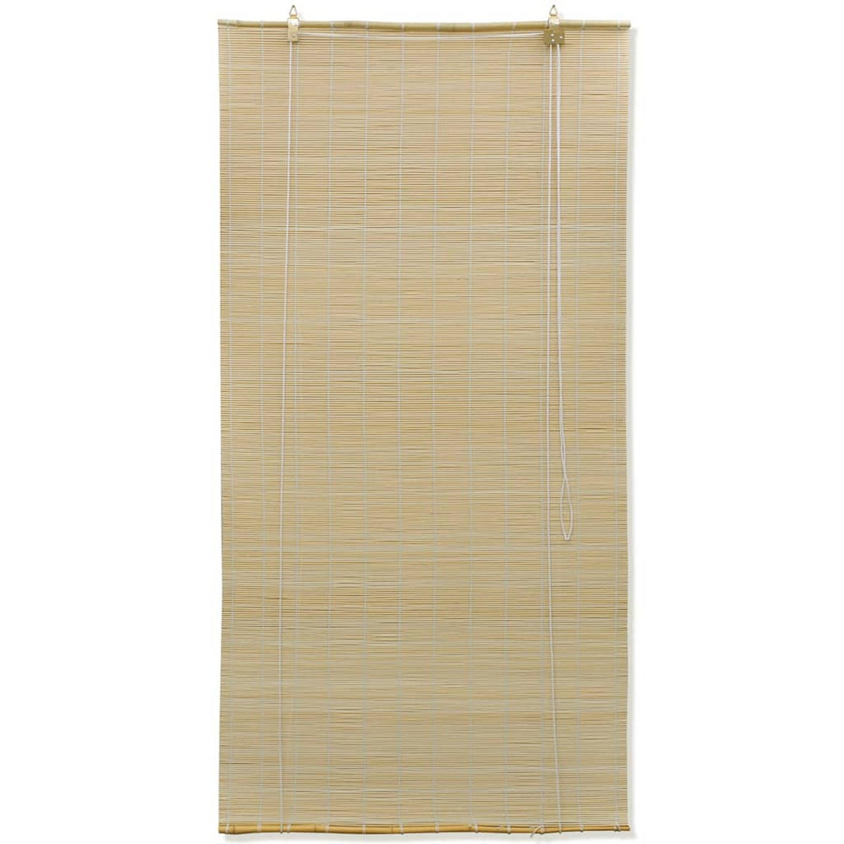 BAMBUSROLLO 150/160 cm Natur - Naturfarben, Naturmaterialien/Holz (150/160/160cm) - vidaXL