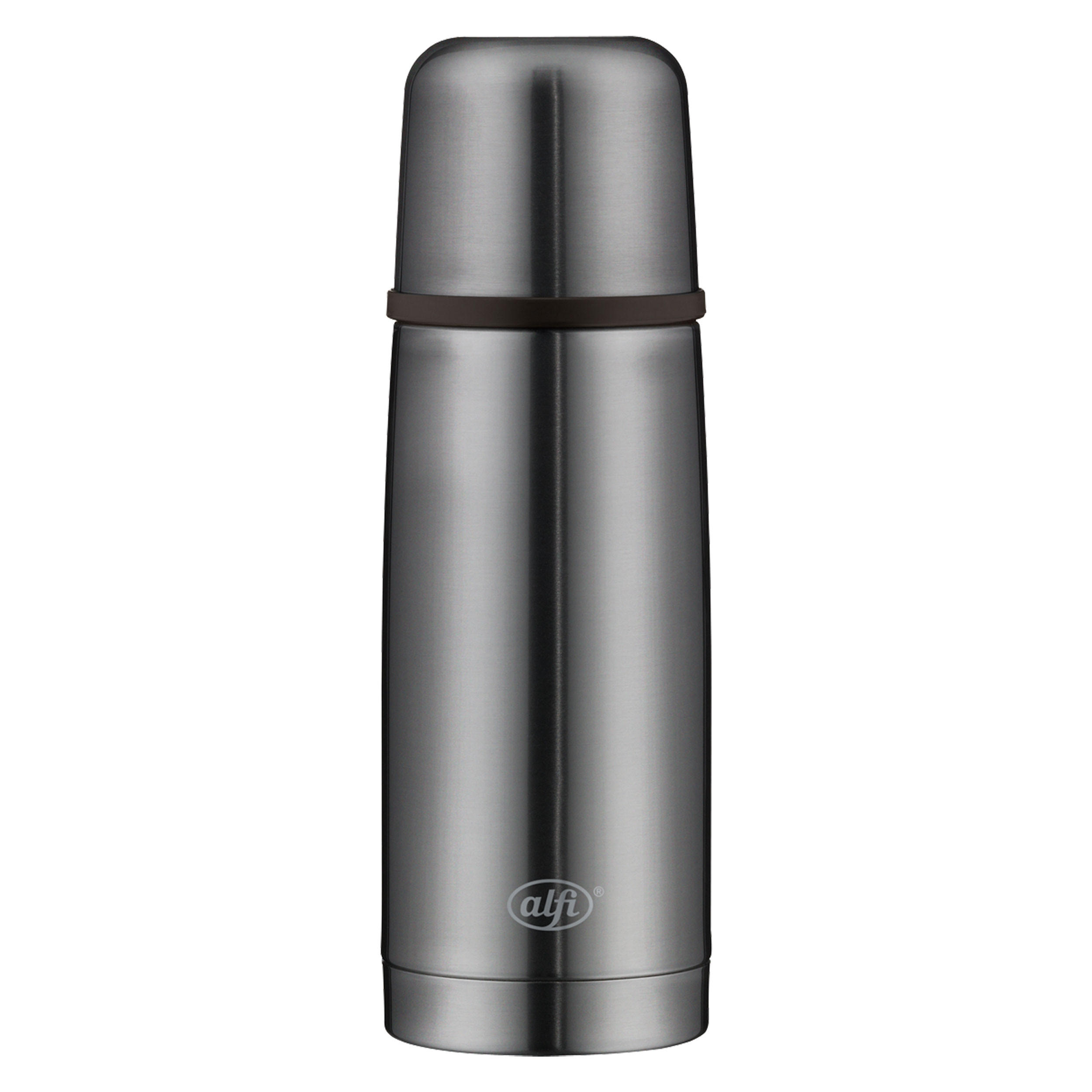 ISOLIERFLASCHE Isotherm Perfect automatic, Edelstahl, Grey, 350 ml - Grau, Metall (0.35L) - Alfi