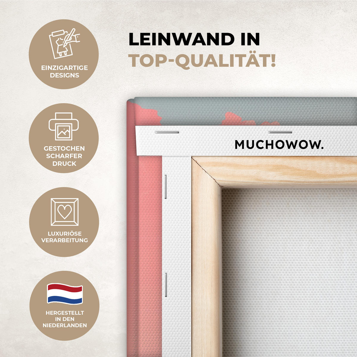 LEINWANDBILD Segelboot - Rosa Meer - Sonnenuntergang - Berge Wandbild Wohnzimmer 60x80 cm - Rosa, Textil (60/80cm) - MuchoWow