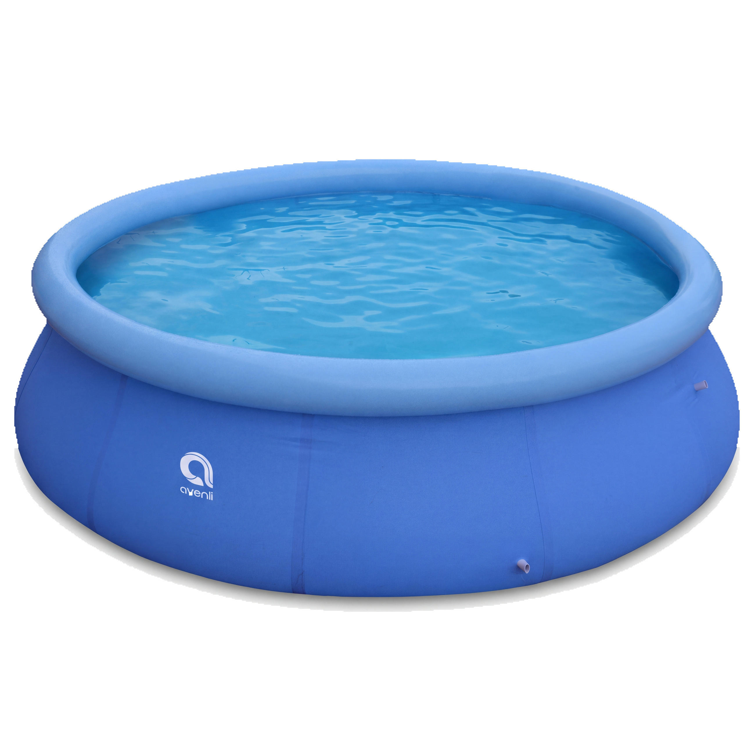 POOL Aufstellpool Ersatzpool Prompt Set rund 366 x 76 cm blau ohne Filterpumpe - Blau, Kunststoff (360/76/360cm) - Avenli