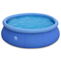 POOL Aufstellpool Ersatzpool Prompt Set rund 366 x 76 cm blau ohne Filterpumpe - Blau, Kunststoff (360/76/360cm) - Avenli