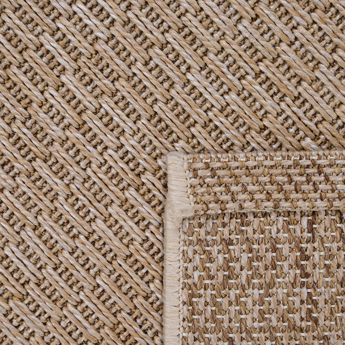 OUTDOORTEPPICH 80/150 cm Waregem 624 - Naturfarben, Textil (80/150cm) - Paco Home