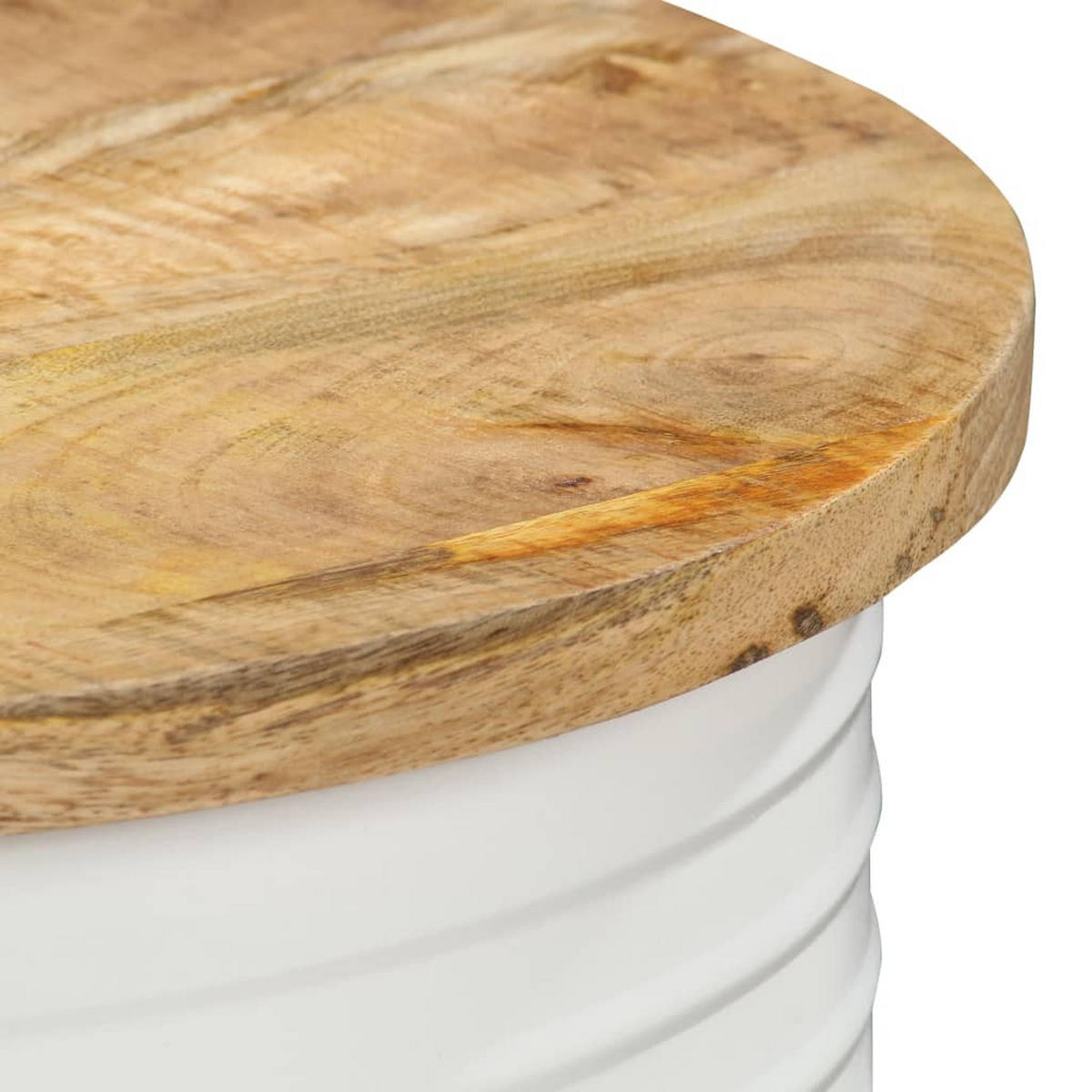 COUCHTISCH 43×55 cm Massivholz Mango - Braun, Holz (43/43/55cm) - furnicato