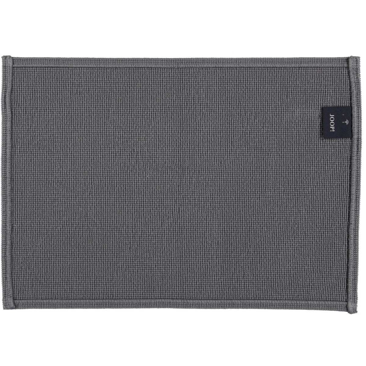 BADEMATTEN NEW CORNFLOWER 60 LIGHT ANTHRAZIT - 413 - Grau, Textil (50/70cm) - Joop!