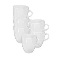 BECHER VIP. weiß 400 ml 6er Set - Weiß, Keramik (0.4L) - Seltmann Weiden