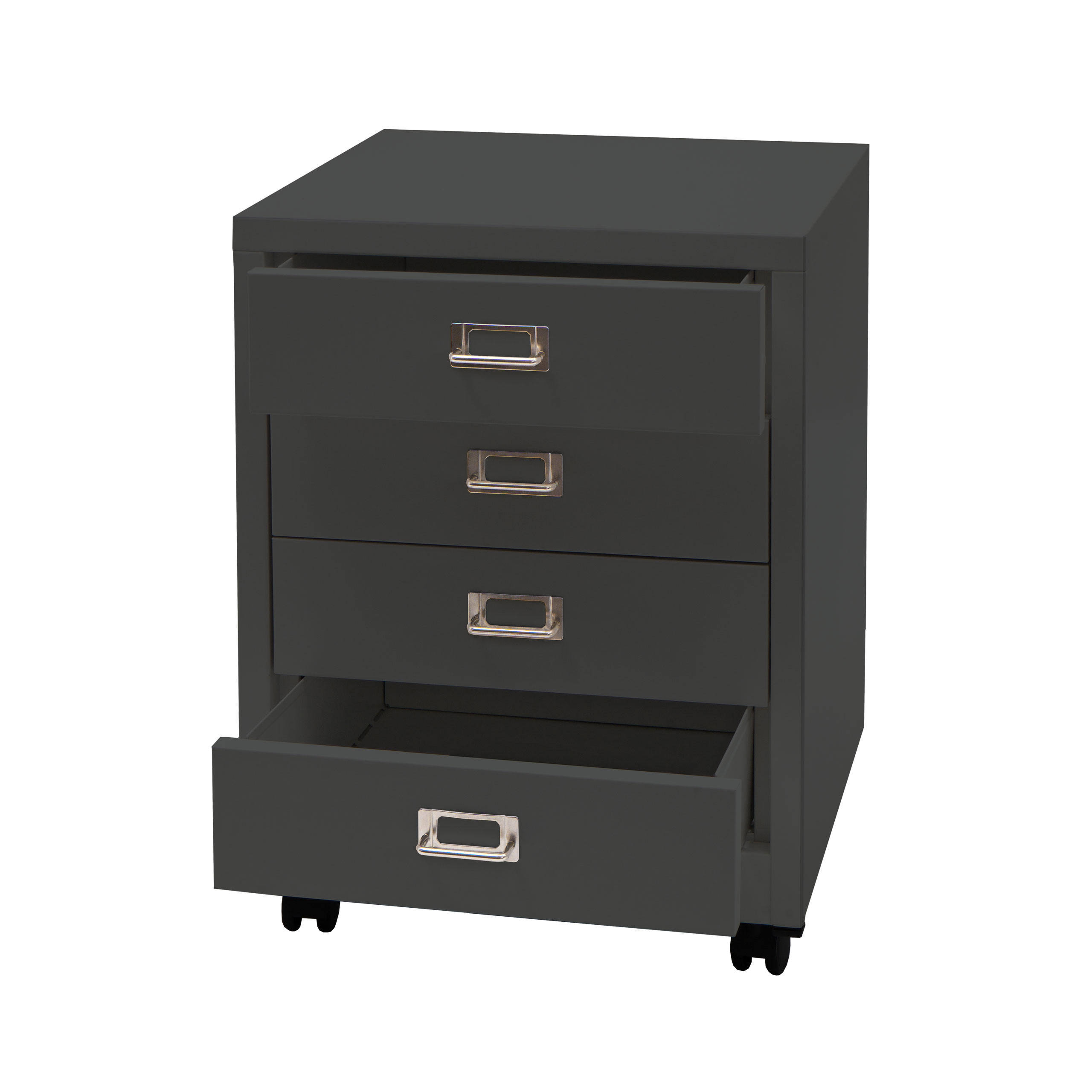 Proregal Rollcontainer Dunkelgrau 40x55x41 cm