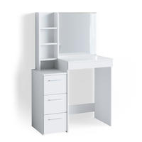 SCHMINKTISCH Meryl Weiß 79.9 cm - Weiß, Holzwerkstoff (40/127.4/79.9cm) - Vicco