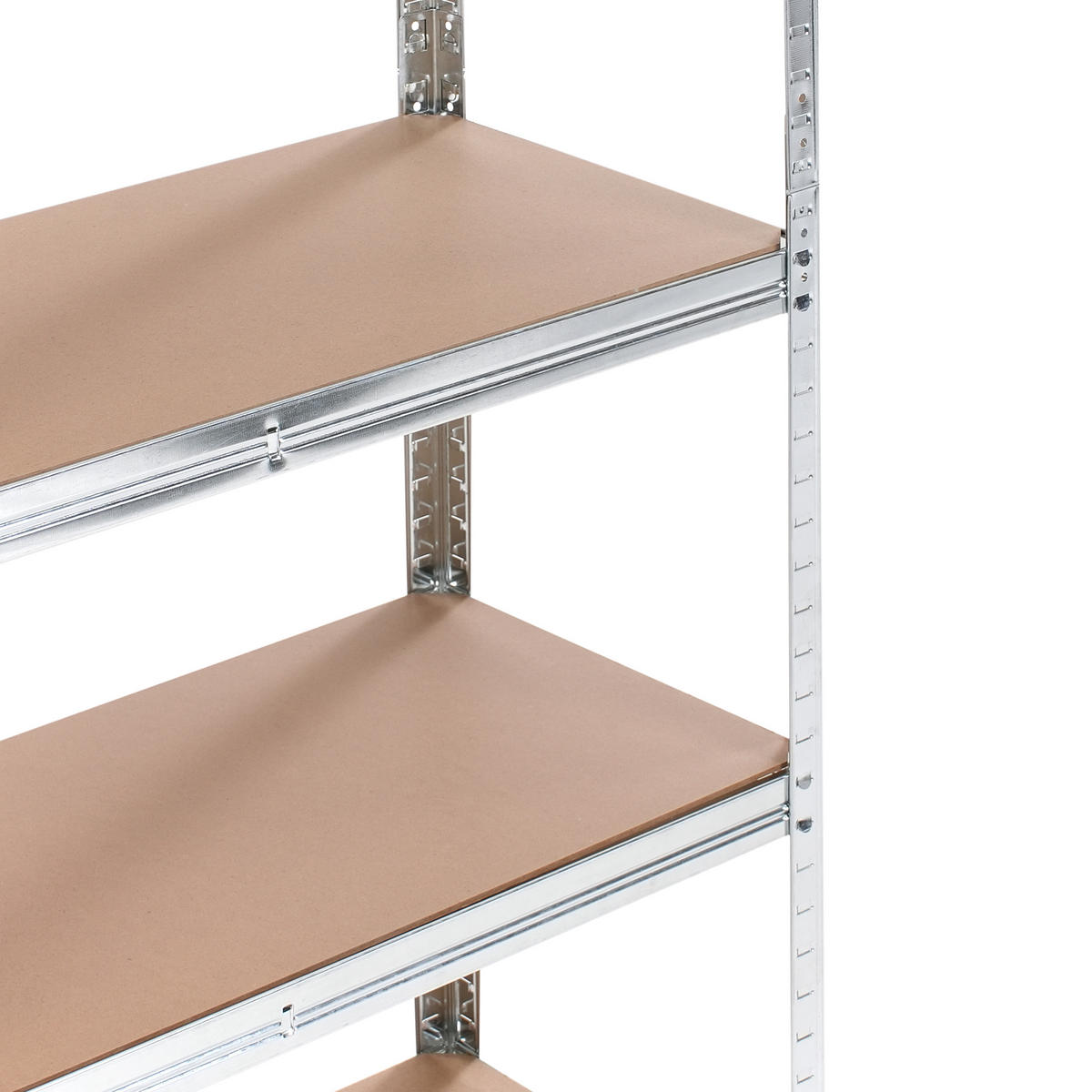RAFT DE GARAJ metal 180/90 cm argintiu Xitta - maro/argintiu, metal (90/180/40cm) - Beliani