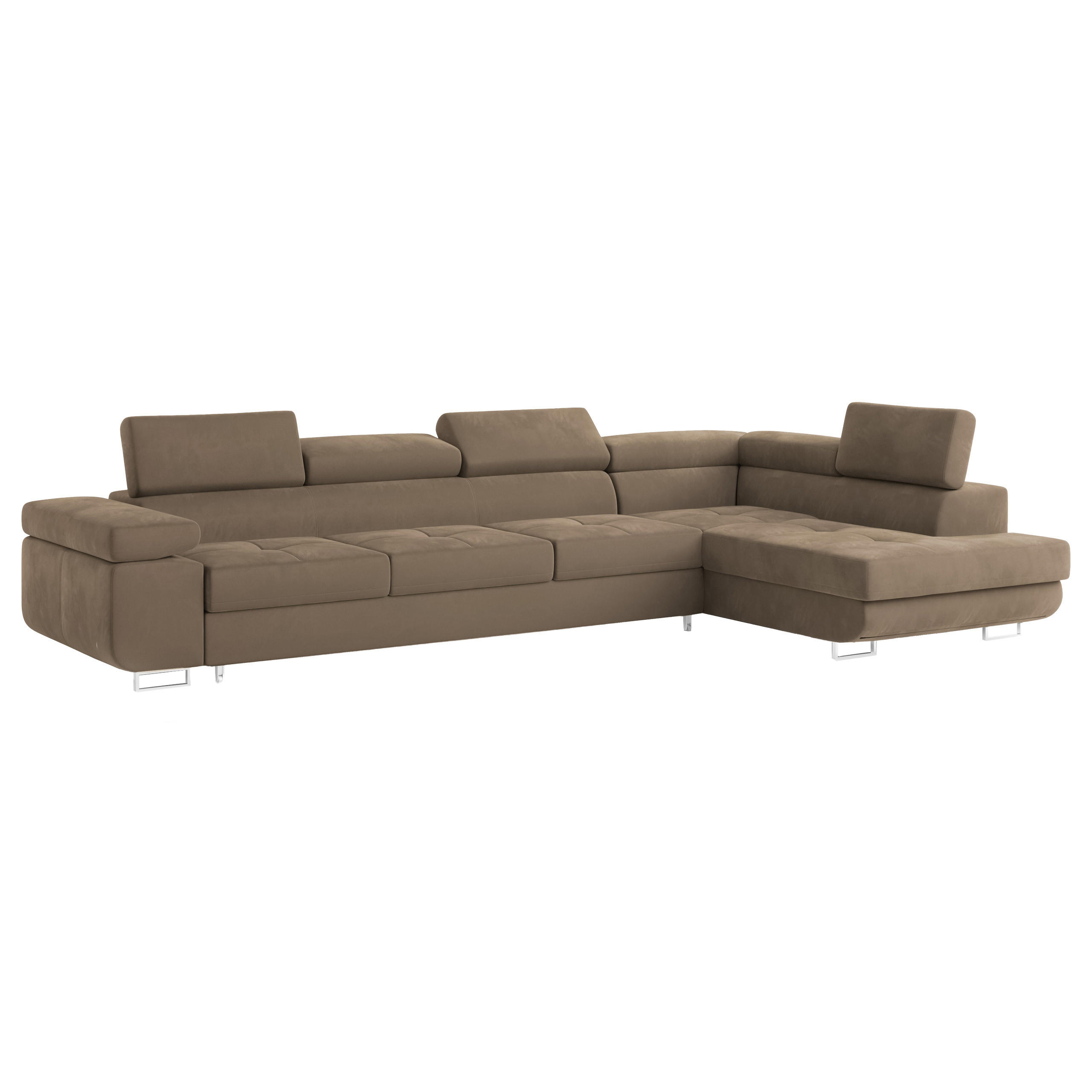 Masseno Ecksofa Beige 346x202 cm