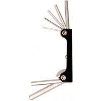 WINKELSCHLÜSSEL-SATZ | INNENSECHSKANT 2,5 - 10 MM | 7-TLG. - Multicolor, Kunststoff/Metall (1/1cm) - BGS technic