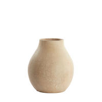 VASE Norell Weiß Ø27/30 cm - Weiß, Papier (30cm) - Light & Living