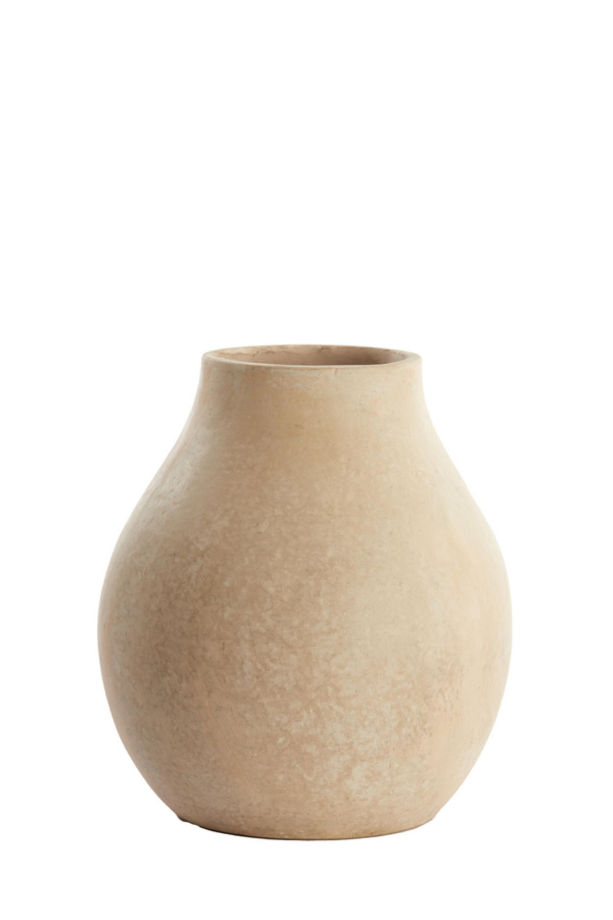 VASE Norell Weiß Ø27/30 cm - Weiß, Papier (30cm) - Light & Living