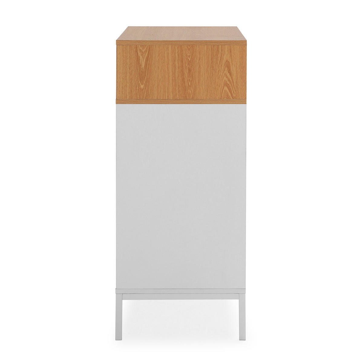 KOMMODE 80/95/40 Nieve Weiß - Weiß, Holzwerkstoff (80/95/40cm) - VS Venta-stock