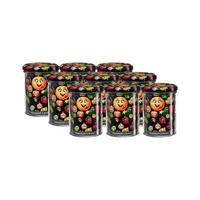 VORRATSGLÄSER Smile transparent 475 ml 9er Set - Transparent, Glas (10/8/10cm) - Ritzenhoff Breker