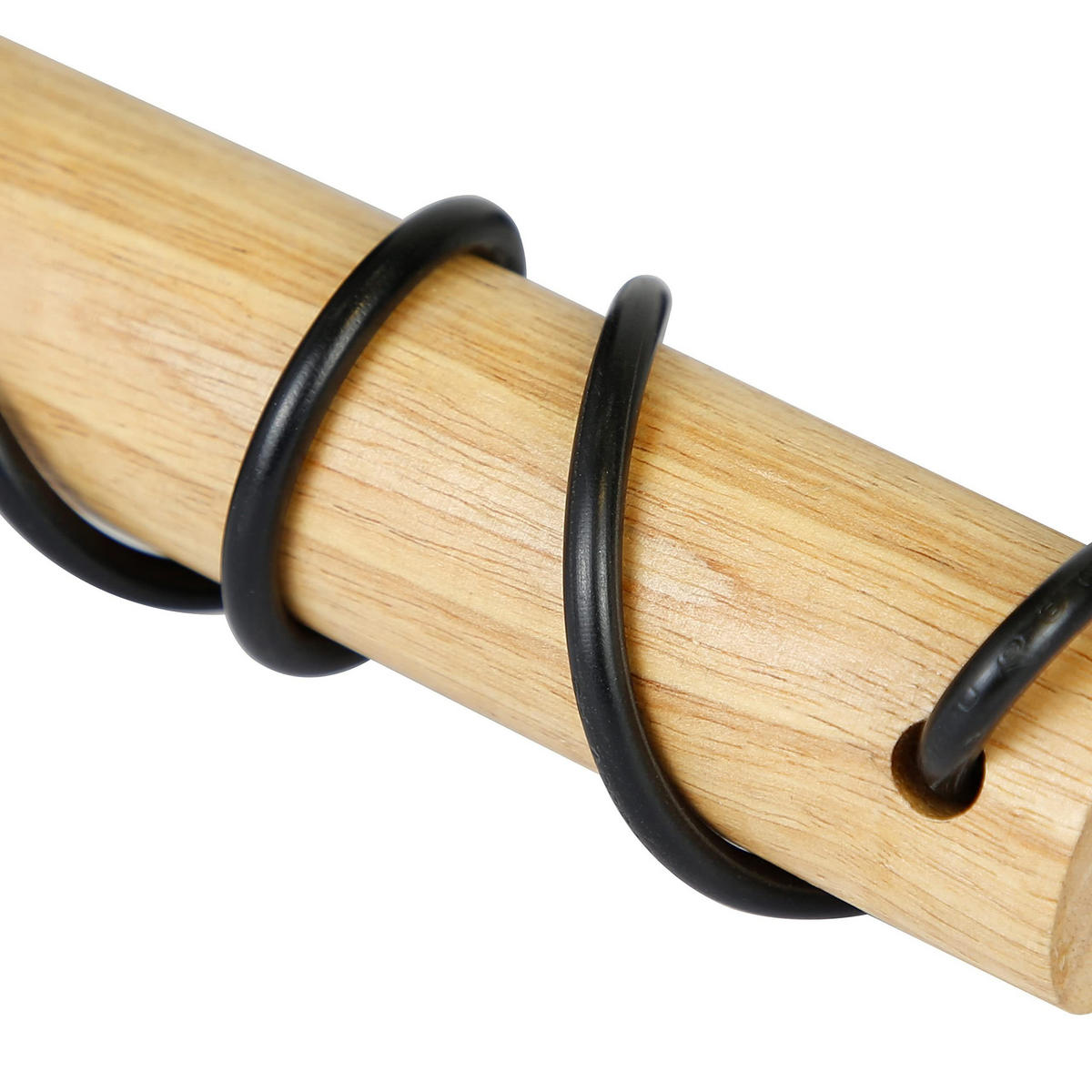 WANDLEUCHTE Brass 20/10/10 cm - Schwarz, Holz (10/10/20cm) - ZMH