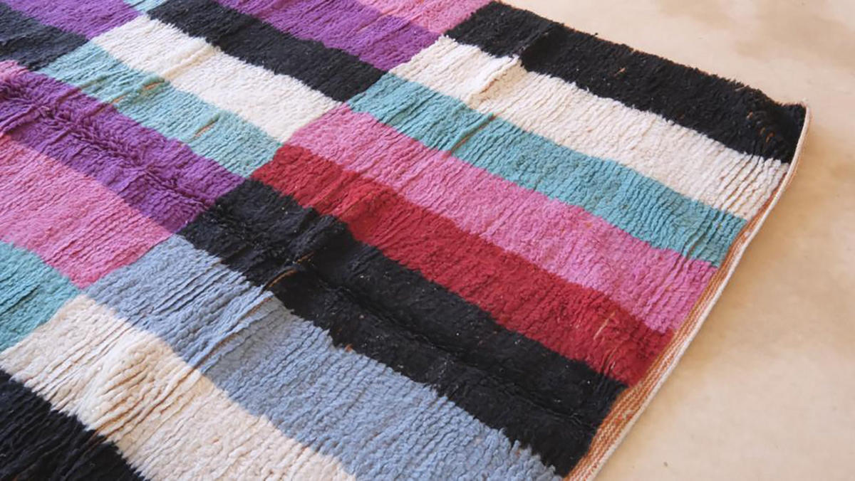 TEPPICH aus Wolle abstrakt aus Marokko 200x 300 cm - Multicolor, Naturmaterialien (200/300cm) - AFK Living