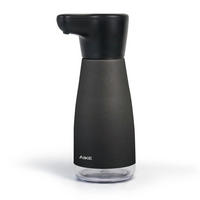 SEIFENSPENDER Automatisch Edelstahl Schwarz 420 ml - Schwarz, Metall (8.2/21.4/11.1cm)