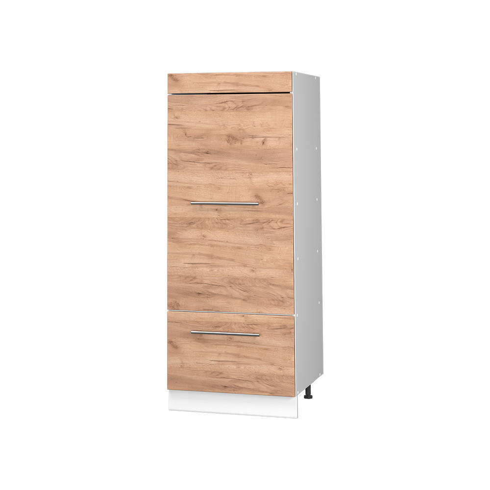 KUCHYŇSKÁ SPÍŽNÍ SKŘÍŇ Fame-Line, Zlatý mocný dub/Bílá, 60 cm - bílá/medově dubová, kompozitní dřevo (60/153.6/58.1cm) - Vicco