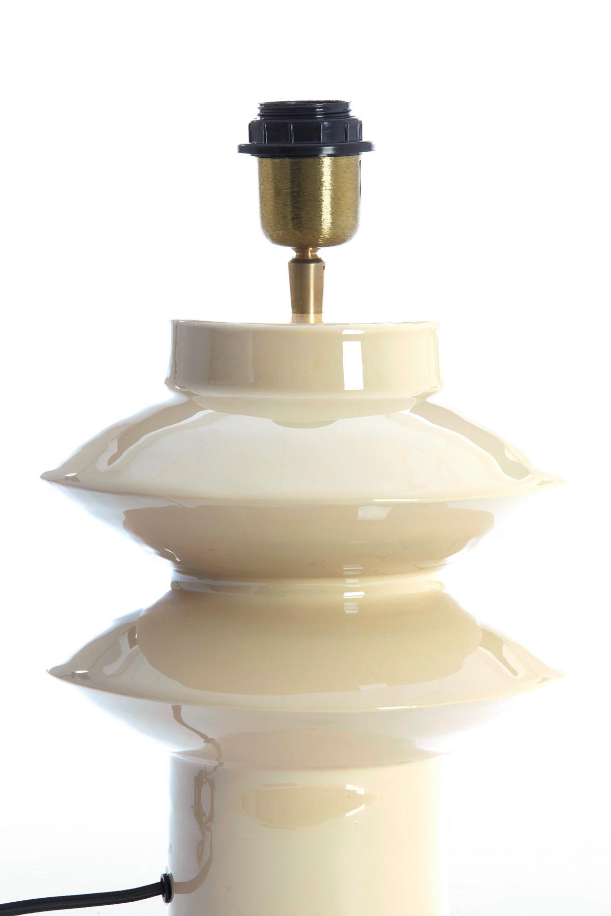 LAMPENFUSS Petch Grau Ø22/26 cm - Grau, Metall (22/22/26cm) - Light & Living