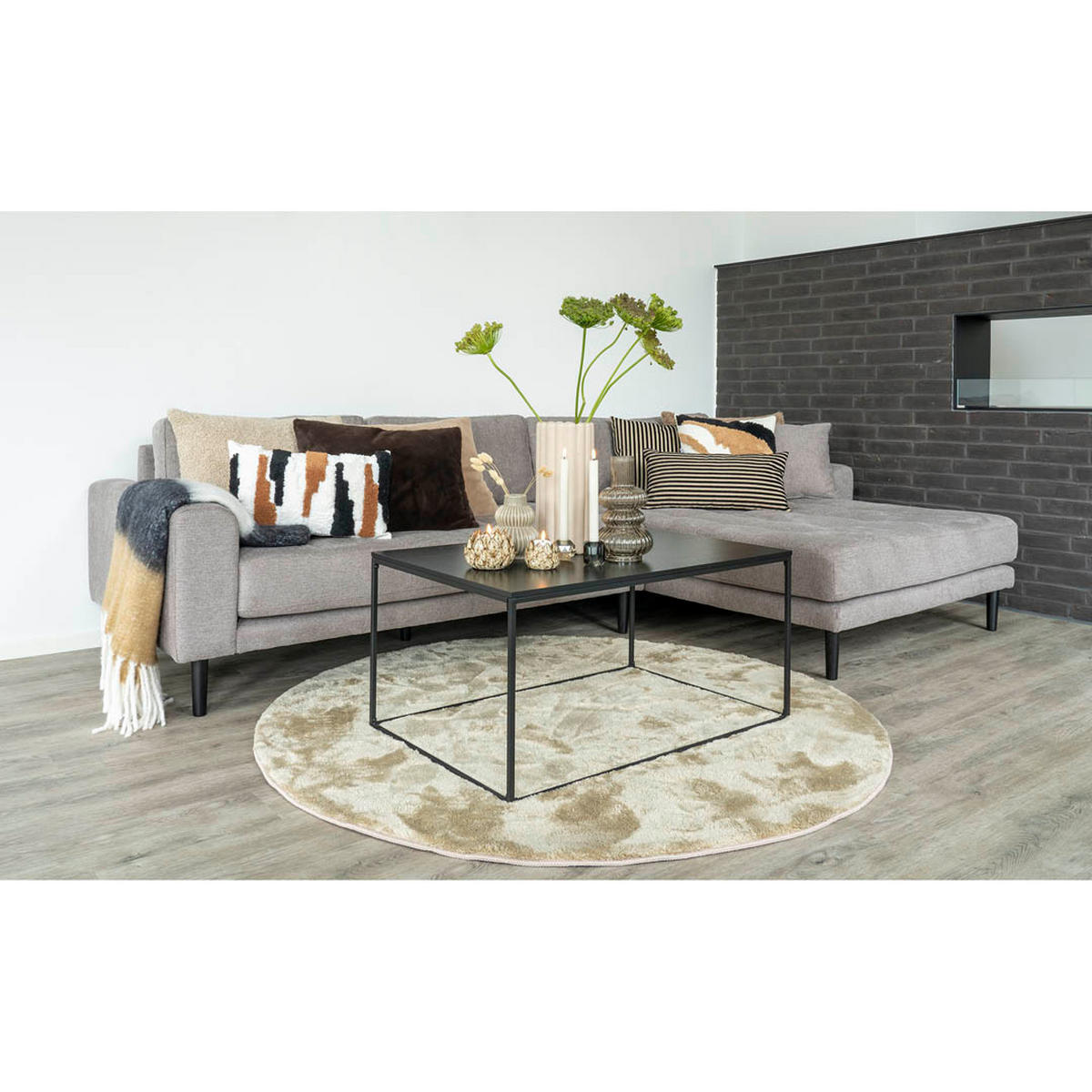 ECKSOFA braun - Braun, Textil (290/170cm) - ebuy24