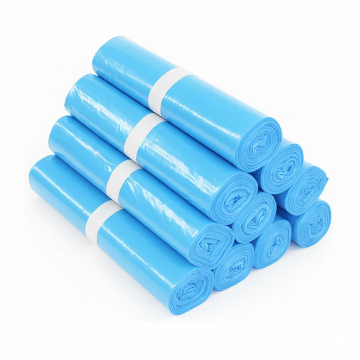 MÜLLSÄCKE Blau 120L 25 Stück Reißfest - Blau, Kunststoff (70/110cm) - Resch