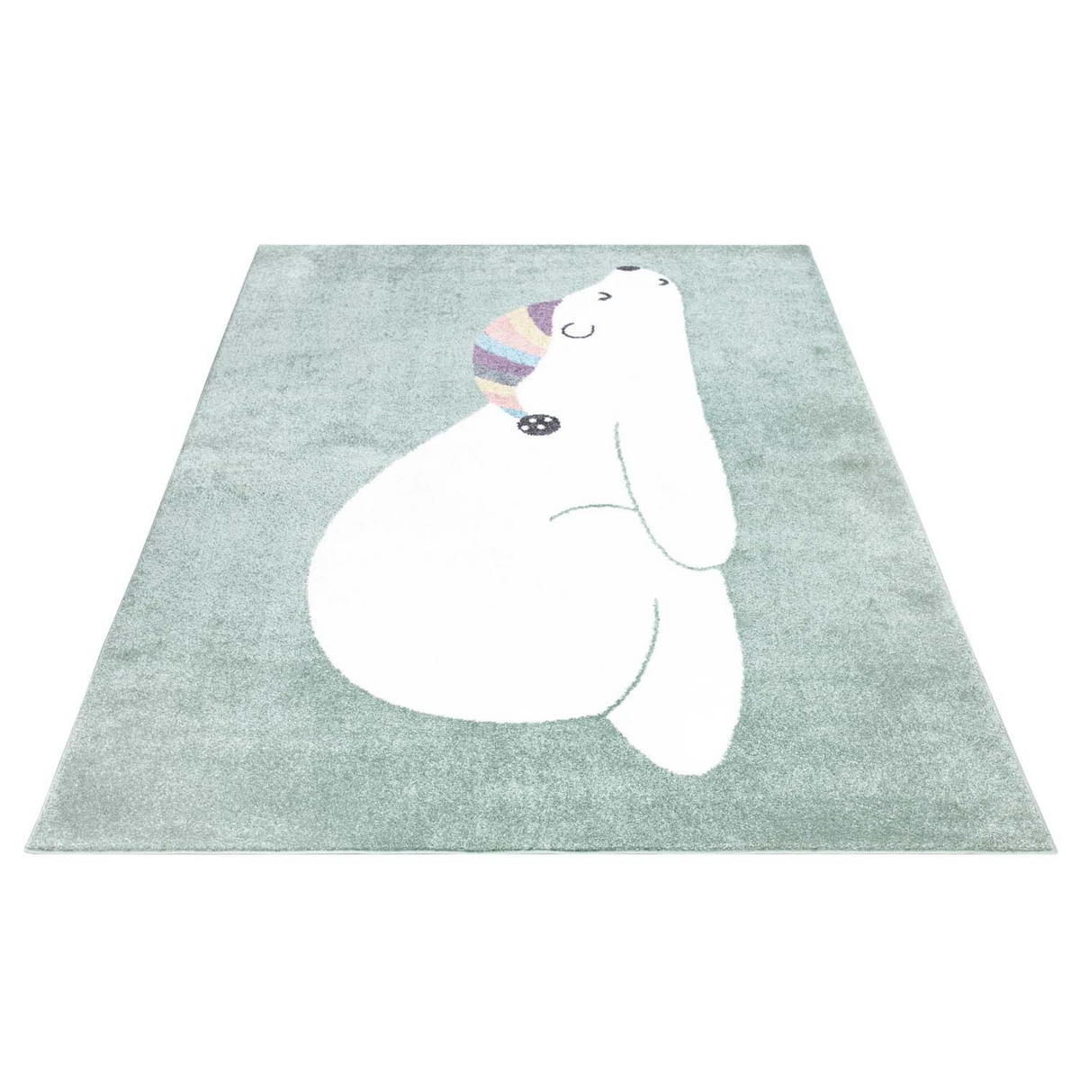 KINDERTEPPICH Anime 921 Grün 160x230 cm - Grün, Textil (160/230cm) - carpet city