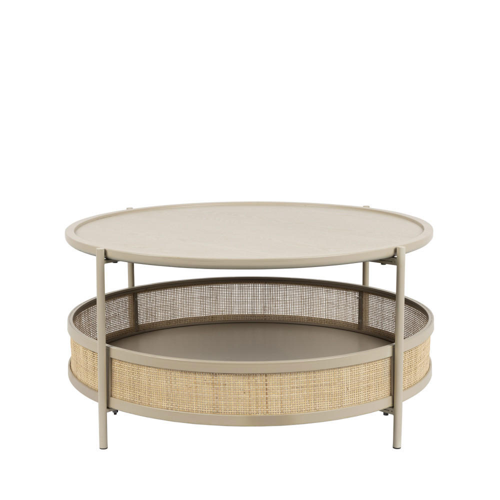 Drawer Couchtisch Natur 80x40x80 cm