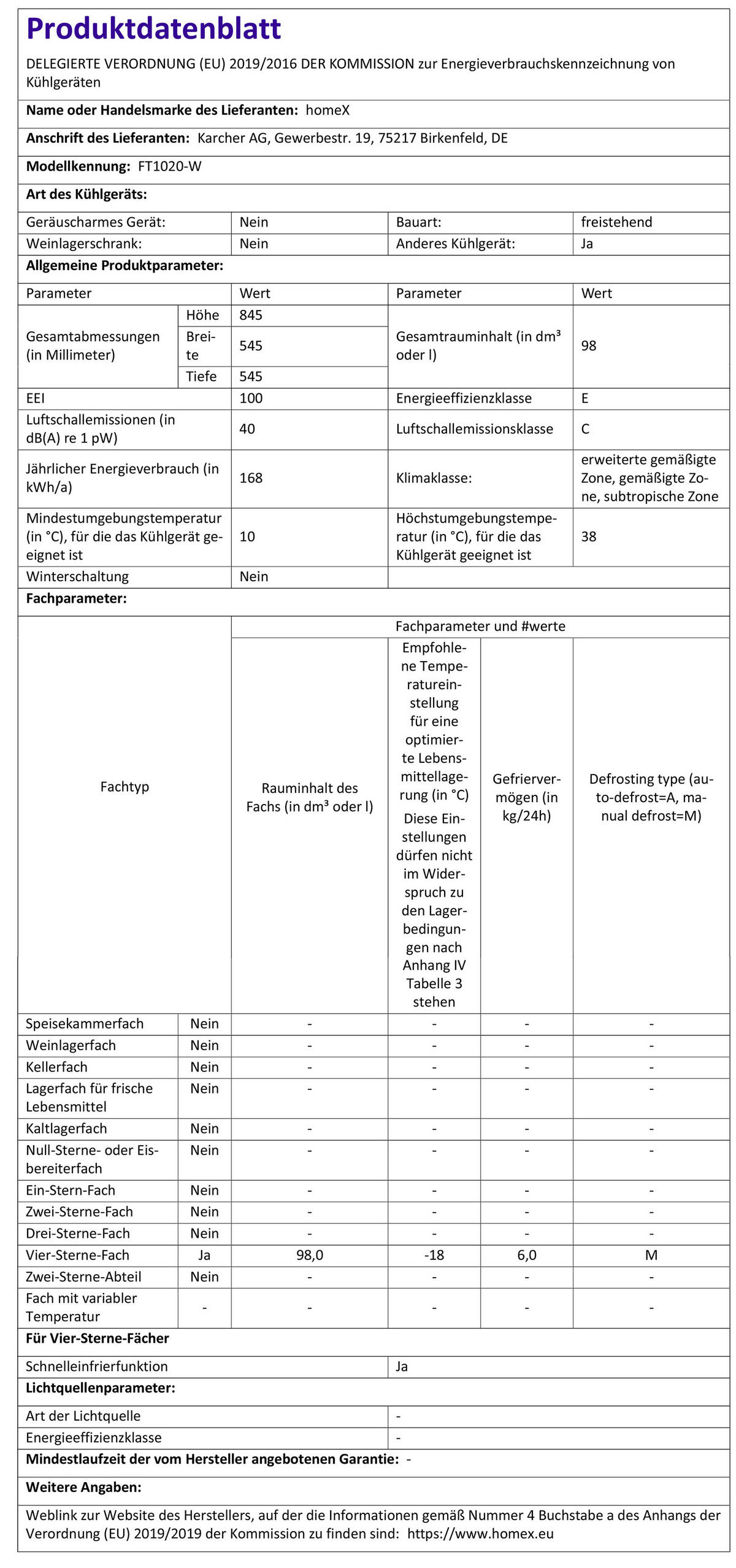 GEFRIERTRUHE, klein - 98L Nutzinhalt, 4-Sterne Gefrieren, Super-Frost-Funktion, LED-Display, inkl. Ablagekorb - Weiß, Kunststoff/Metall (54.5/84.5/54.5cm) - homeX