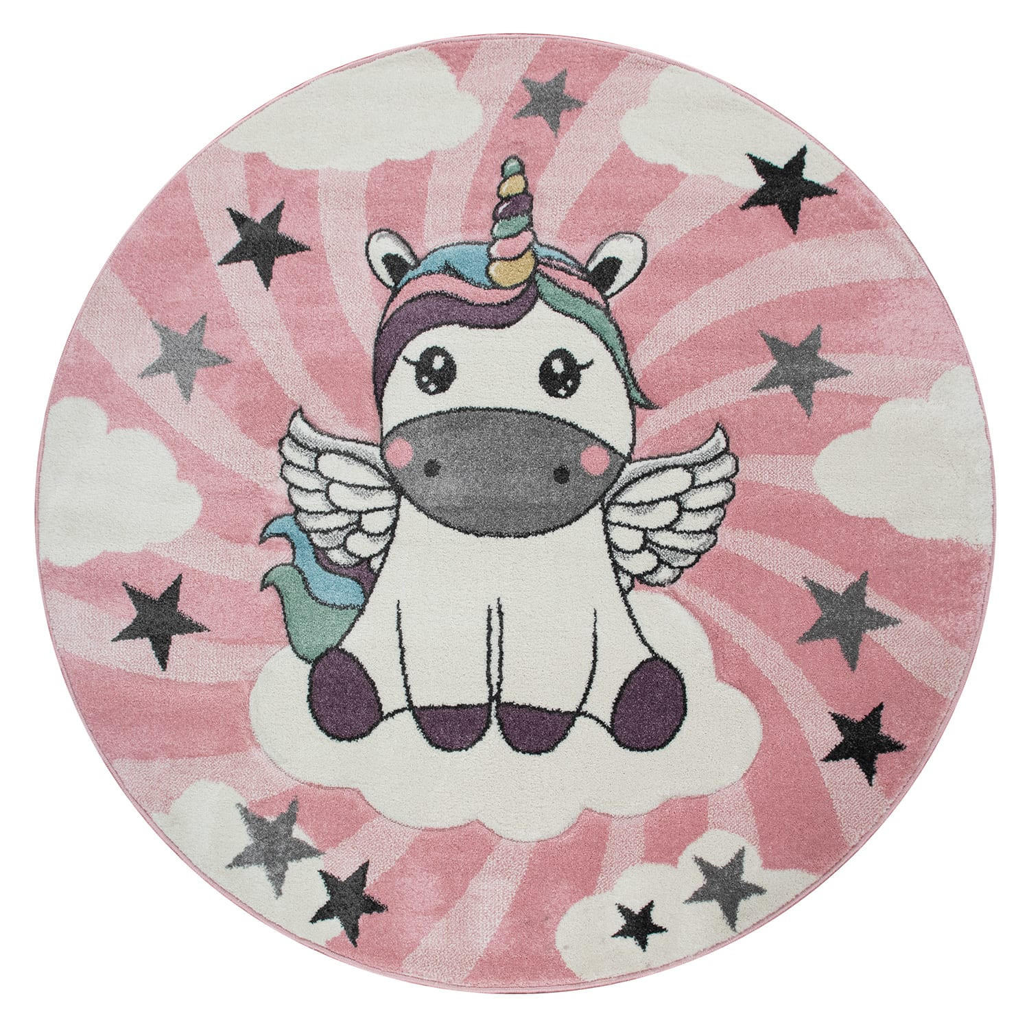 KINDERTEPPICH 200/200 cm Cosmo 395 - Pink, Kunststoff (200/200cm) - Paco Home