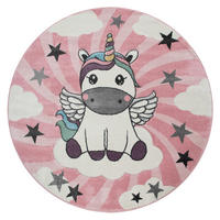 KINDERTEPPICH 200/200 cm Cosmo 395 - Pink, Kunststoff (200/200cm) - Paco Home