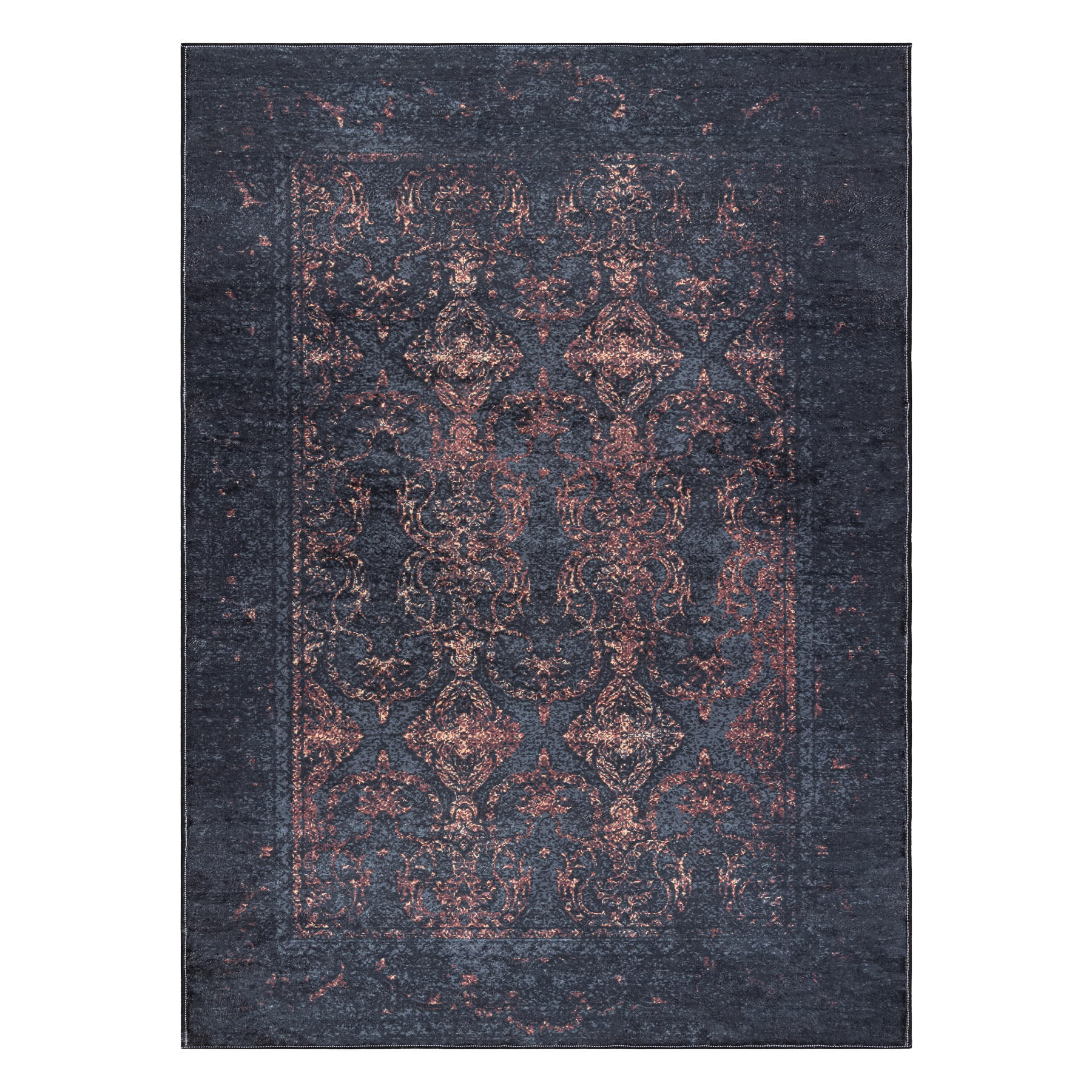 TEPPICH Andre 120/170 cm - Schwarz, Textil (120/170cm) - rugsX