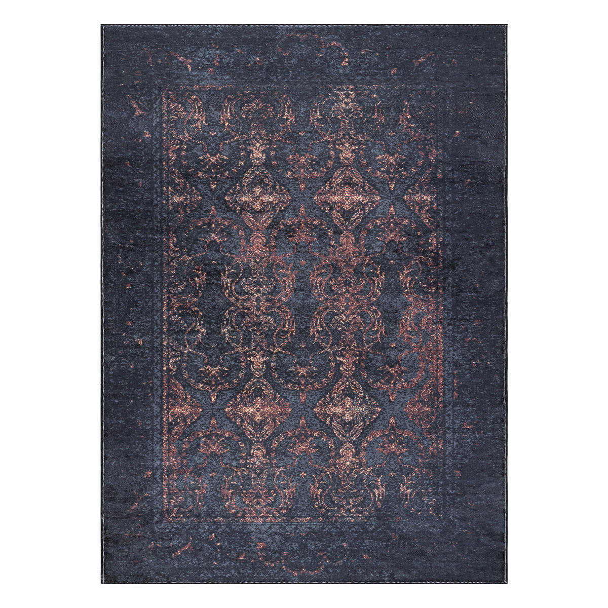 TEPPICH Andre 120/170 cm - Schwarz, Textil (120/170cm) - rugsX