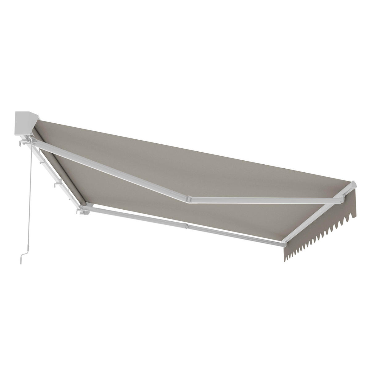 MARKISE 2,50x2m, Beige - Beige, Metall (200/1/250cm) - Oviala