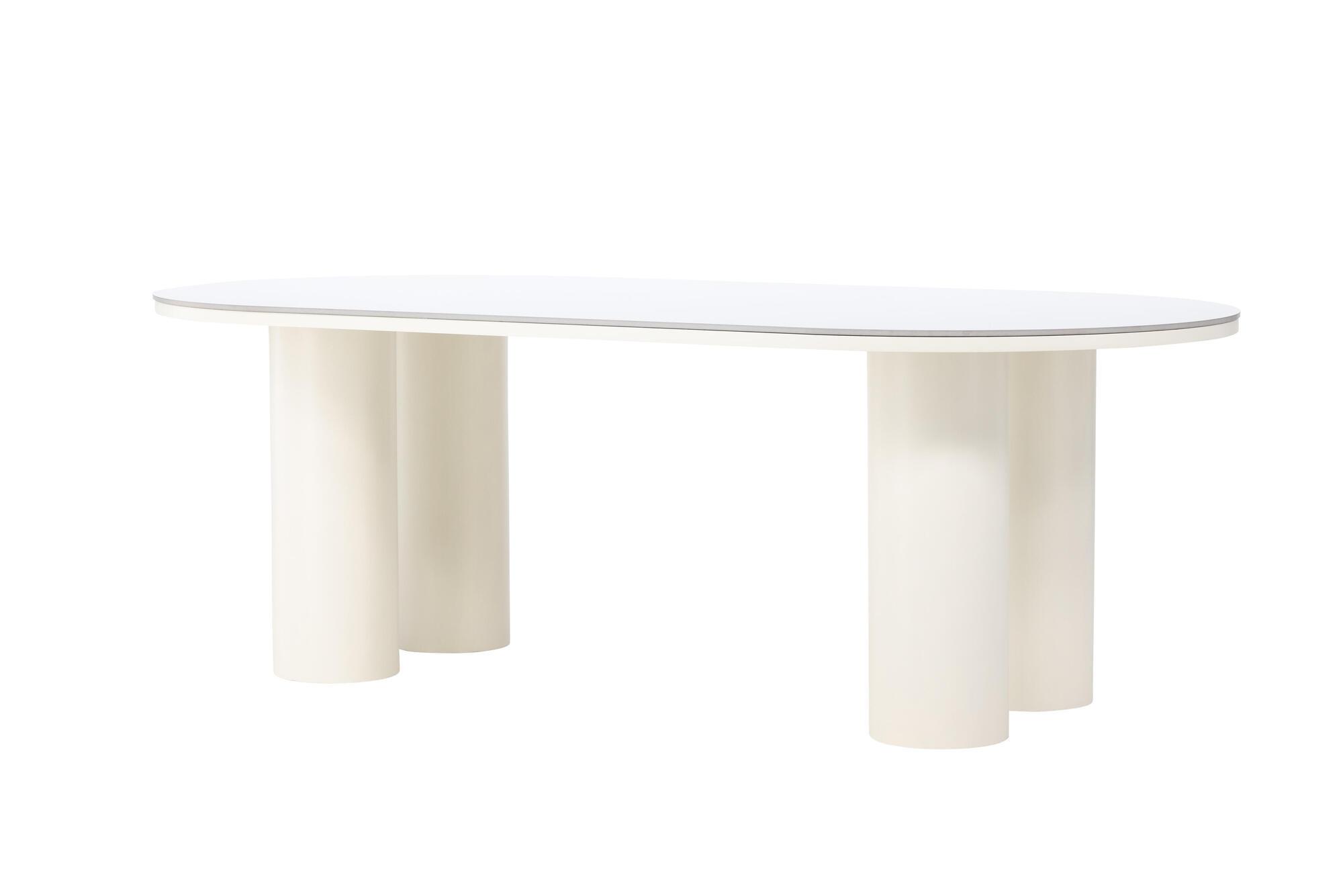 ESSTISCH HAVSTENSSUND Beige 110x220x75 cm - Beige, Holzwerkstoff (220/110/75cm) - FURNLUX