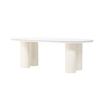 ESSTISCH HAVSTENSSUND Beige 110x220x75 cm - Beige, Holzwerkstoff (220/110/75cm) - FURNLUX