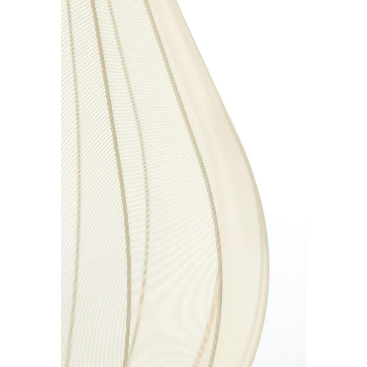 HÄNGELAMPE Itela Braun 38/38/52.5 cm - Braun, Textil (38/38/52.5cm) - Light & Living