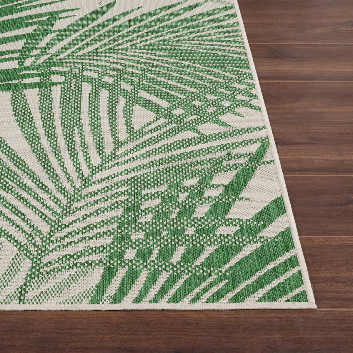 OUTDOORTEPPICH 120x170 cm Grün - Grün, Kunststoff/Textil (120/170cm) - LIVABLISS