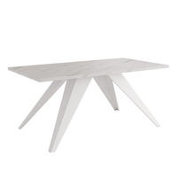 COUCHTISCH AIRA 120/60/48 cm Rechteckig, Weiß/Bianco - Weiß, Metall (60/120/48cm) - Idohome